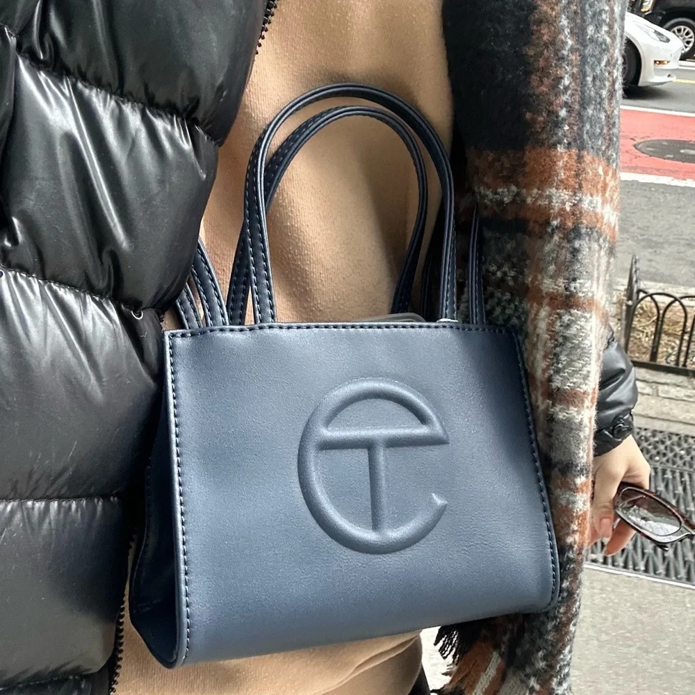 NAVY small telfar bag - tags attached - Picture 3 of 5